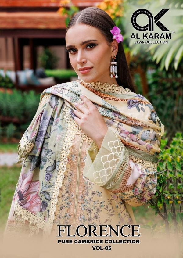 Alkaram Florence Vol-05 – Karachi Dress Material